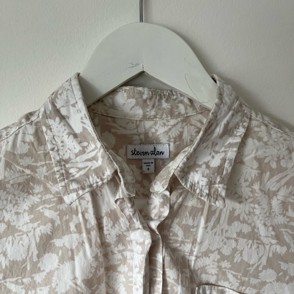 Steven Alan Patterned Shirt - Picture 2 of 3